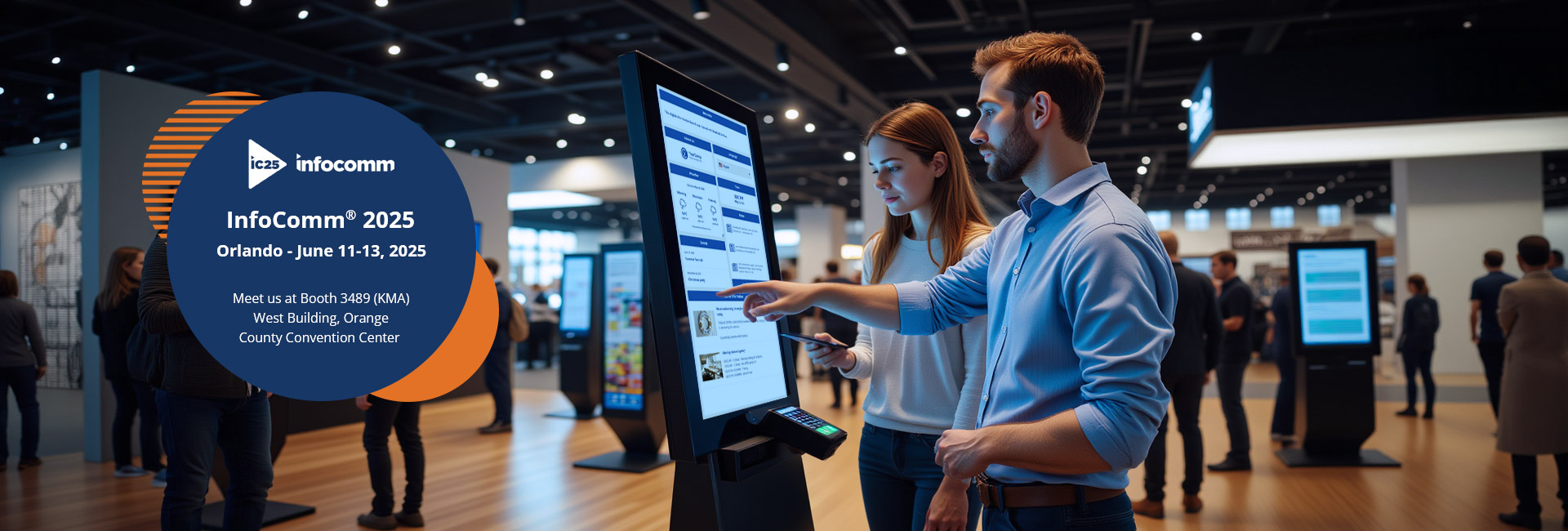 Meet SiteKiosk Online at InfoComm 2025, Orlando